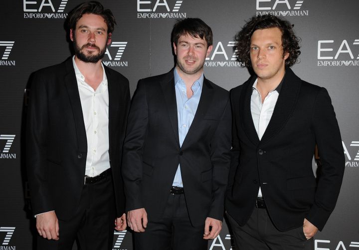 Jack Savidge, Edd Gibson and Ed Macfarlane of Friendly Fires, pictured in 2012