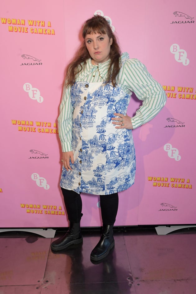 Lena Dunham at a film event in