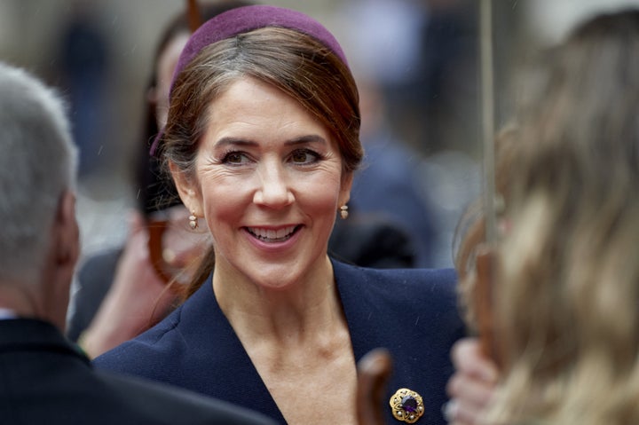 Mary aus Dänemark, bei der Eröffnung des Parlaments