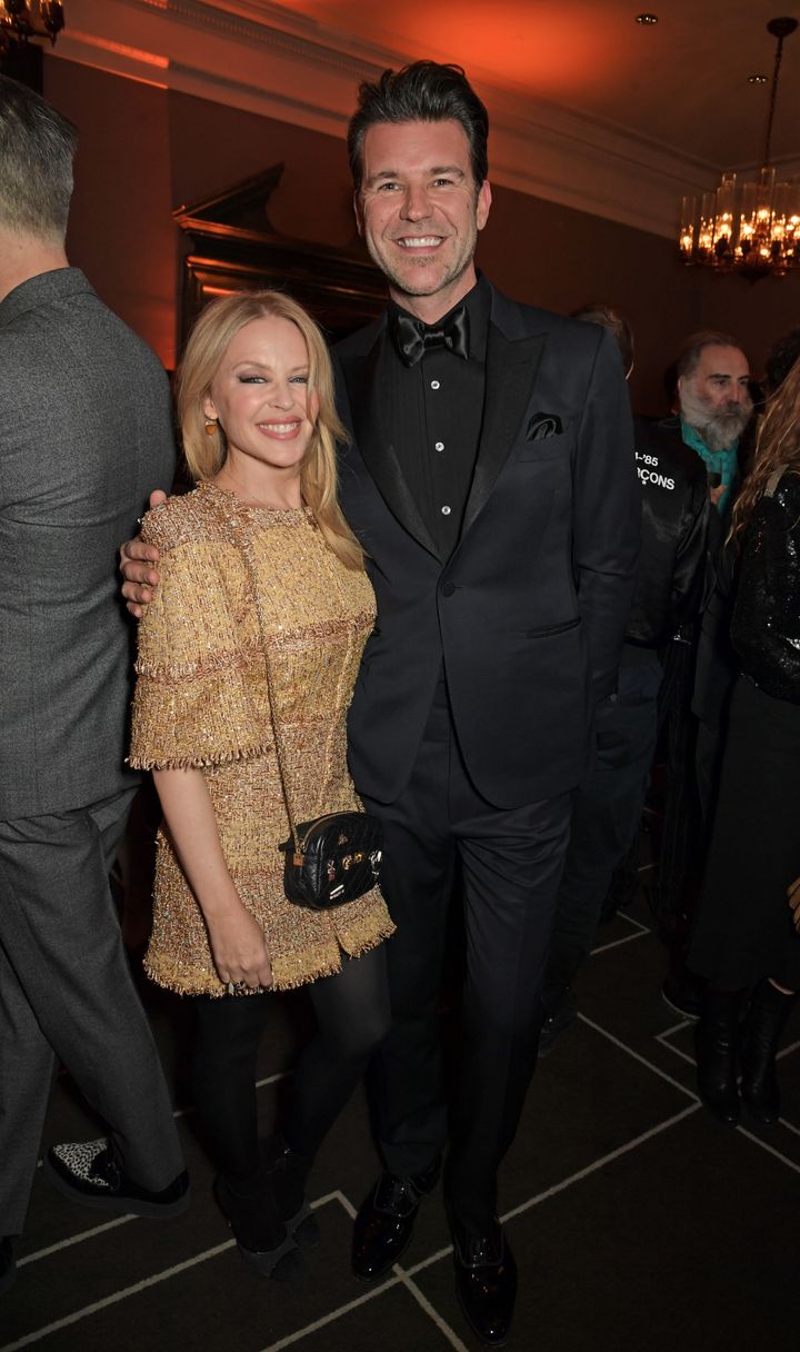 Kylie and Paul pictured at a BFI event last year