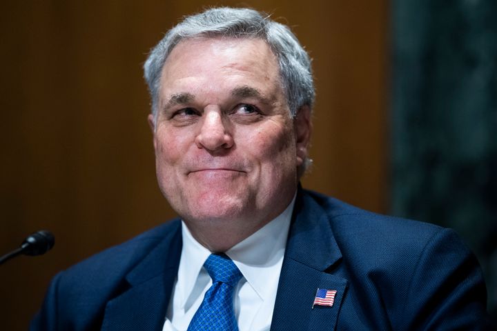 IRS Commissioner Charles Rettig is serving a five-year term that began during the Trump administration. Unlike with some other Trump holdovers, President Joe Biden has decided to stick with him.