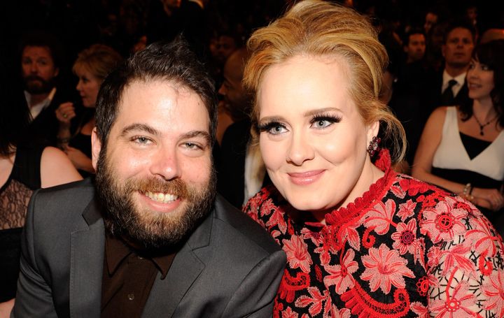 Adele with ex-husband Simon Konecki