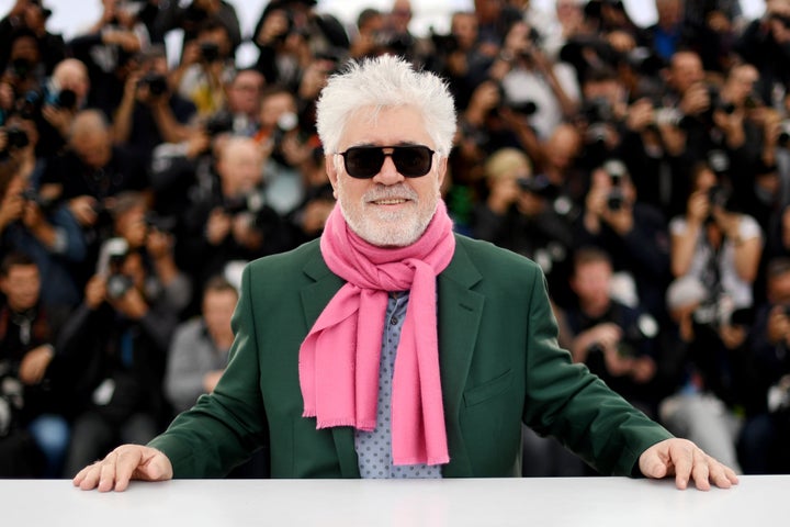 Pedro Almodóvar, en la presentación de 'Dolor y gloria' en Cannes.