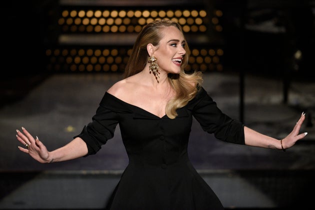 Adele presenting Saturday Night Live last
