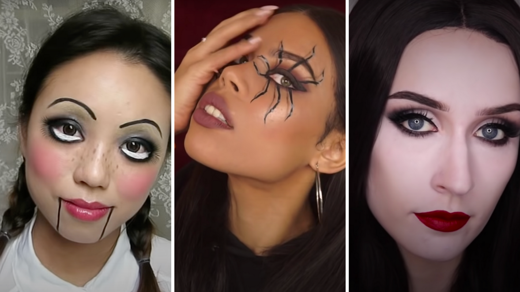 Tutorials For 11 Halloween Looks You Can Create With Regular Makeup