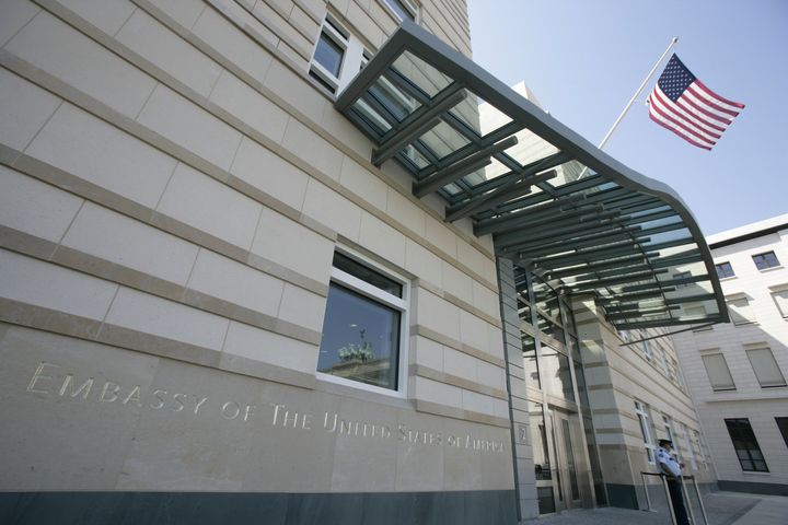 Η πρεσβεία των ΗΠΑ στο Βερολίνο