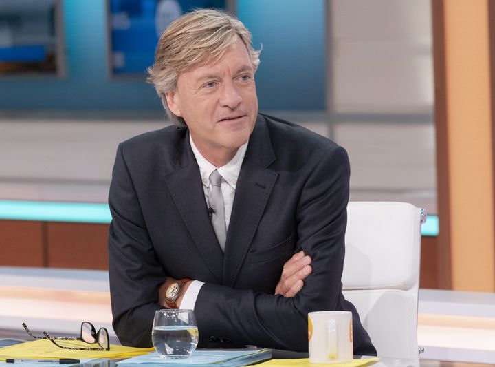 Richard Madeley in the Good Morning Britain studio