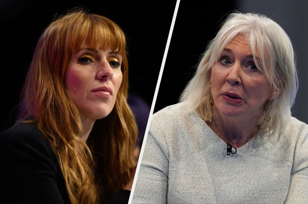 Labour's Angela Rayner and culture secretary Nadine