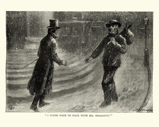 Παλιά εικονογράφηση του Ντέιβιντ Κόπερφιλντ.