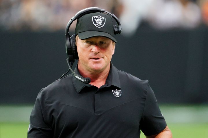Raiders head coach Jon Gruden: "I apologize. I don’t want to keep addressing it.”