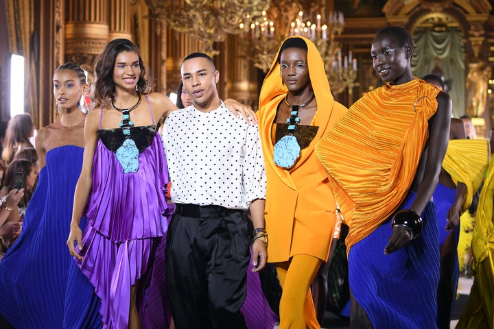 Olivier Rousteing shares details of fireplace explosion, says it inspired  his work at Balmain