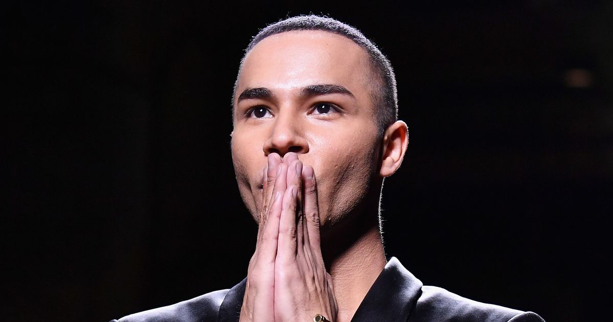 Olivier Rousteing shares details of fireplace explosion, says it inspired  his work at Balmain