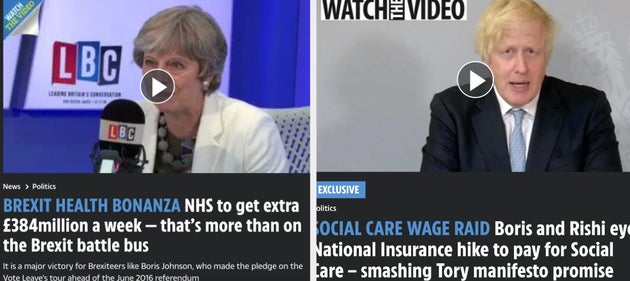 The Sun's headlines from 2018 and