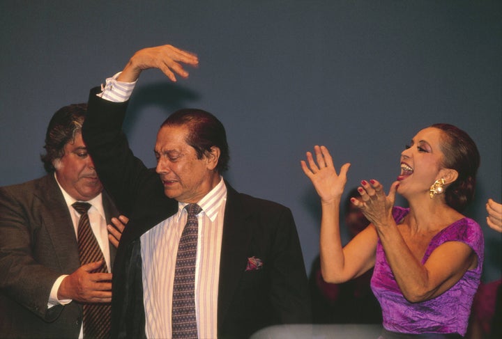 Antonio, en un homenaje en 1993.