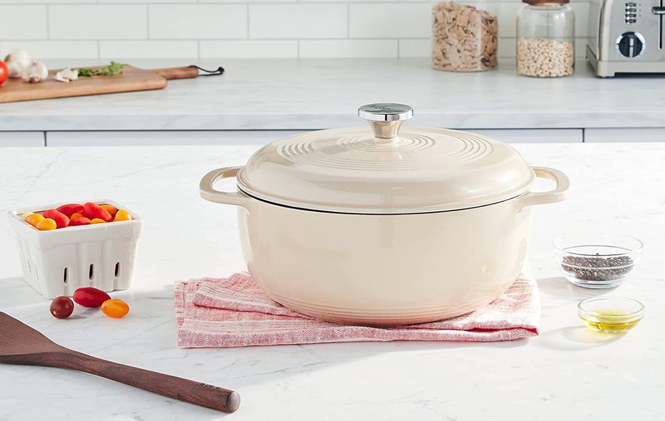 The Lodge enamel Dutch oven everyone wants is on sale for 50% off