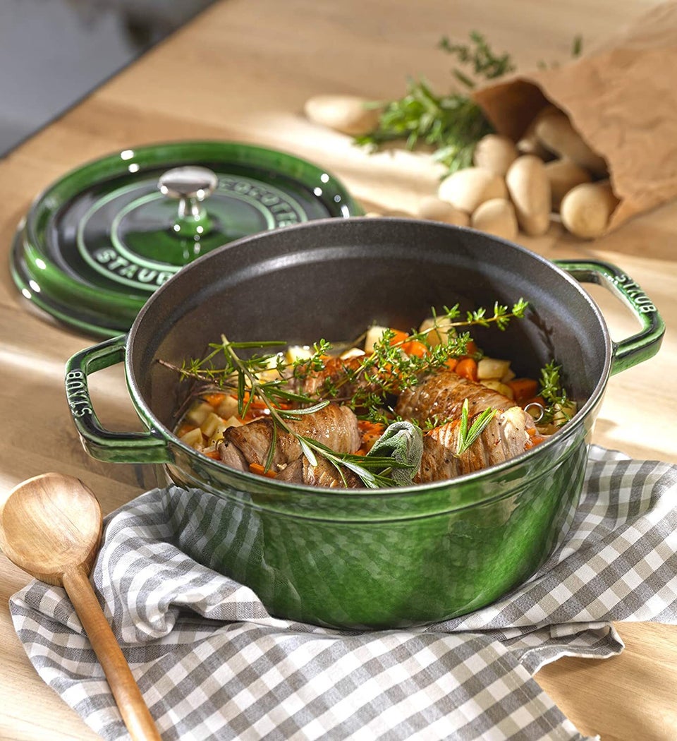 Staub Enameled Cast Iron Cocotte with Glass Lid, 8 Colors on Food52