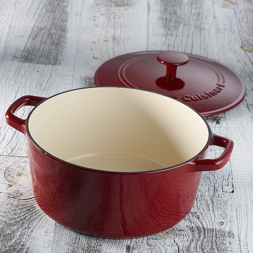 Martha Stewart Collection Enameled Cast Iron Speckled 4-Qt. Dutch