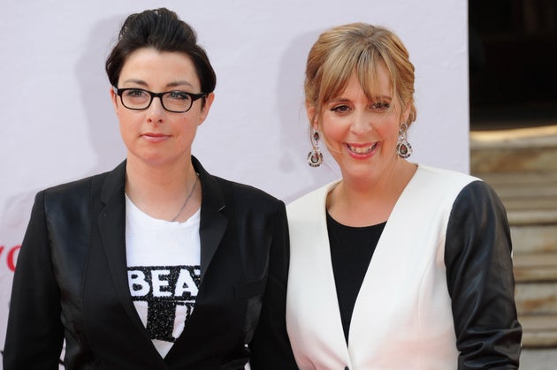 (L-R) Sue Perkins and Mel