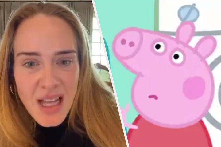 Adele and Peppa Pig