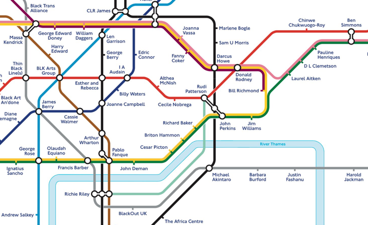 TFL's new redesigned tube map up close