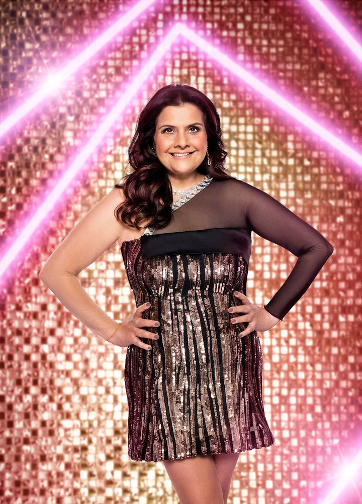 Nina in her official Strictly press photo