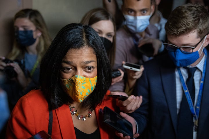 Rep. Pramila Jayapal (D-Wash.), who chairs the Congressional Progressive Caucus is urging Democrats to shy away from cutting out programs from Build Back Better.