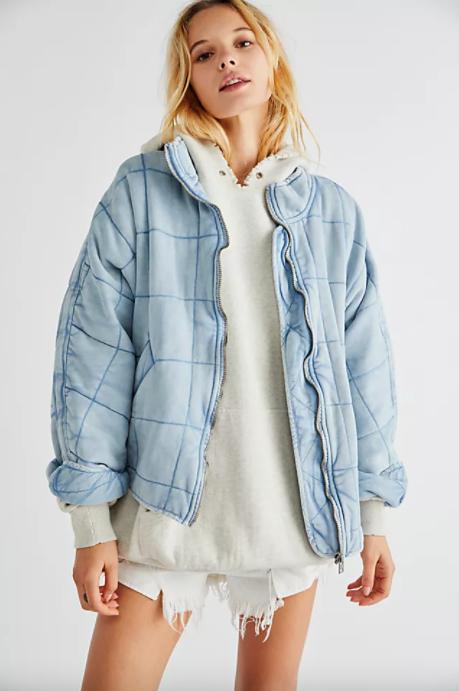 Shop The Trend: Light Quilted Jackets For Transitional Weather ...