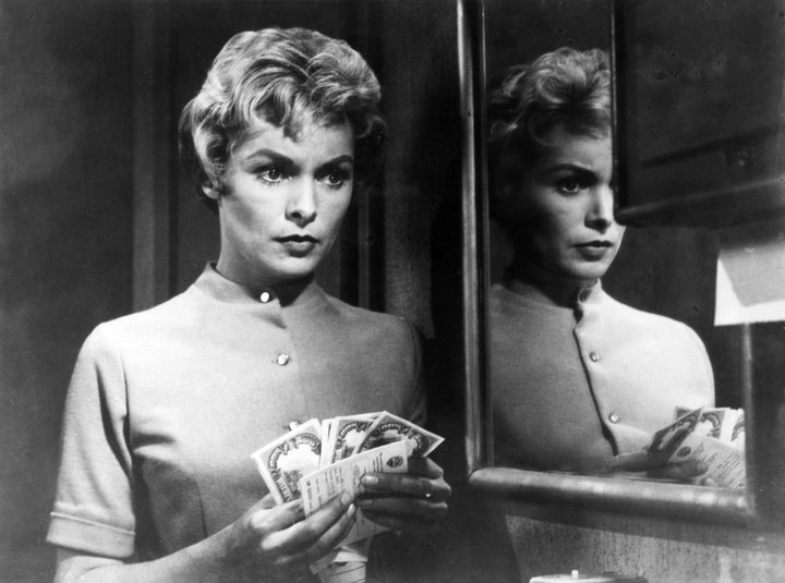 Janet Leigh in a scene from the film "Psycho." 