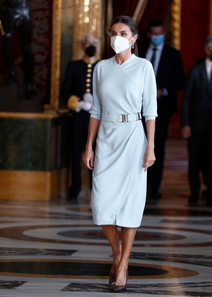 Letizia, vestida de María Barragán