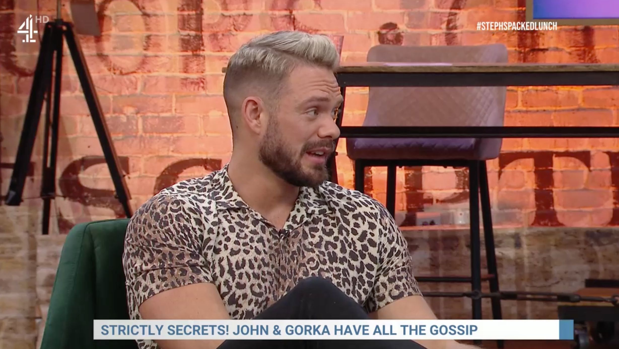 John Whaite Shares Graphic Reason Theres No Attraction In His And Johannes Strictly Rehearsals