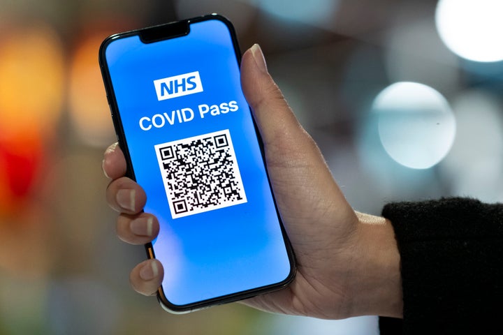 The NHS Covid Pass app used for travel went down on Wednesday