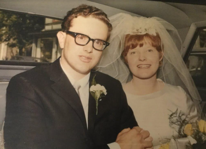 The author and Brenda on their wedding day, June 24, 1967.