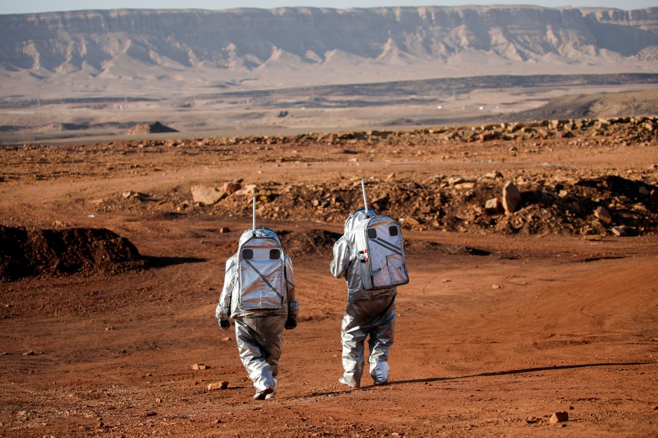 Επιστήμονες συμμετέχουν σε ένα πείραμα με επικεφαλής αυστριακές και ισραηλινές υπηρεσίες που προσομοιώνουν μια αποστολή στον Άρη