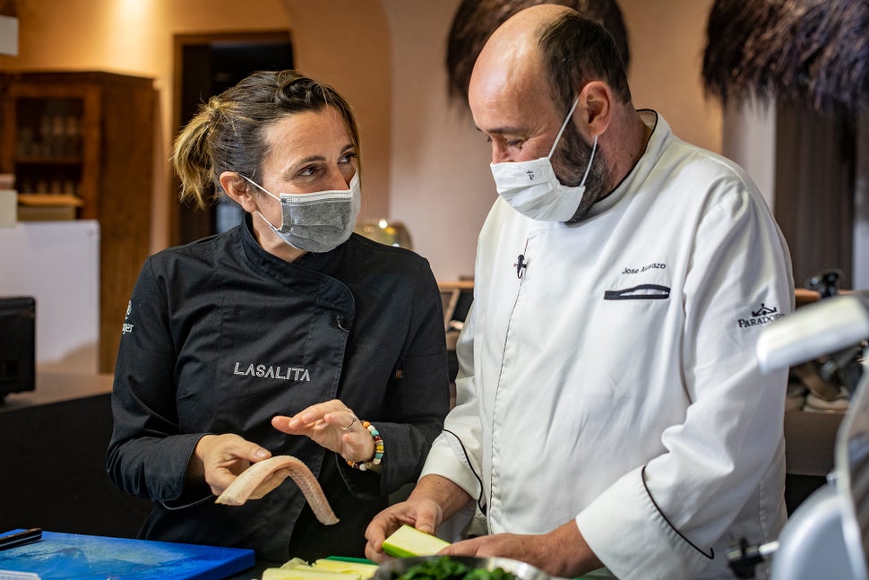 A la hora de diseñar el menú, la conexión entre ambos cocineros ha sido inmediata.