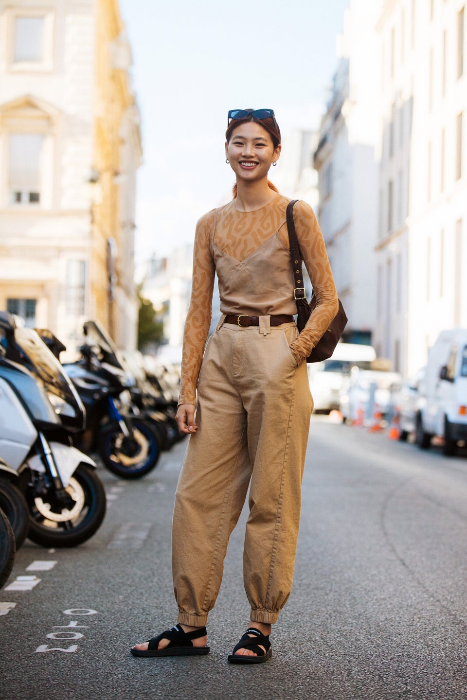 Squid Game's HoYeon Jung wears spring florals that are actually  groundbreaking - see photos