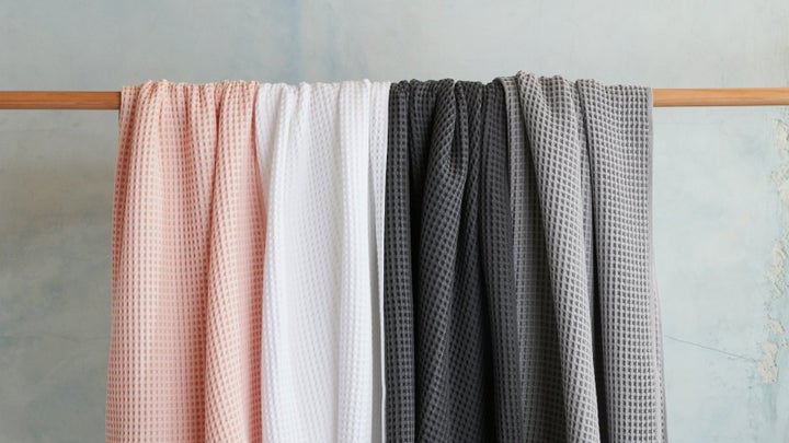 Brooklinen is among the direct-to-consumer brands now offering waffle towels.