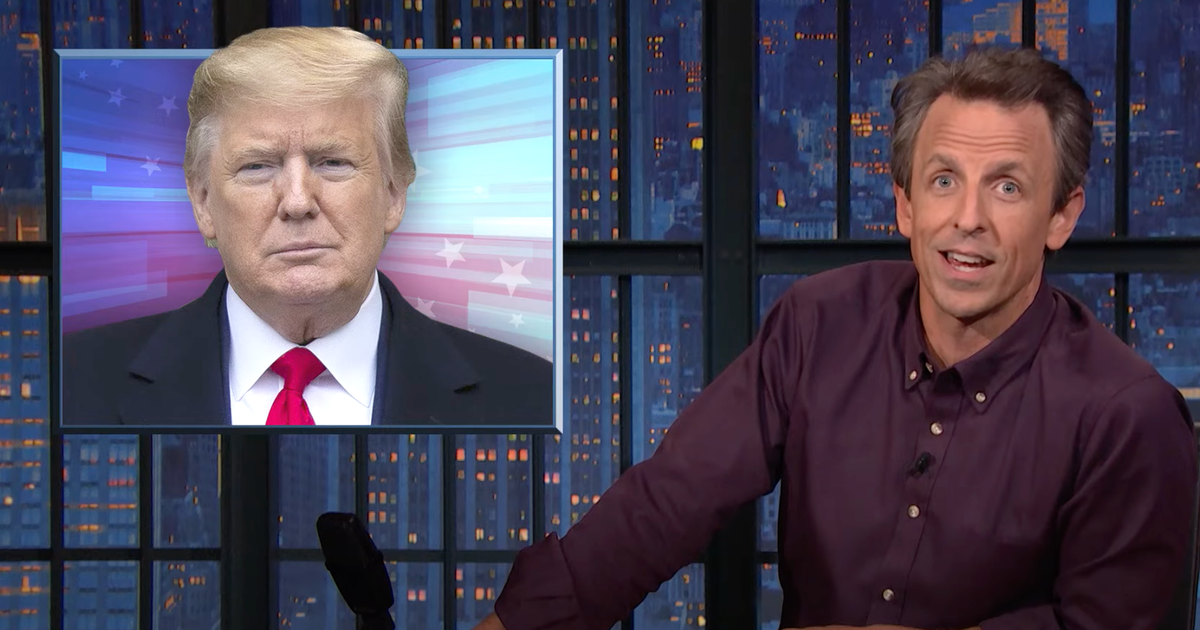 Seth Meyers Laughs At Republicans After Trump Says Their Voters Won't ...