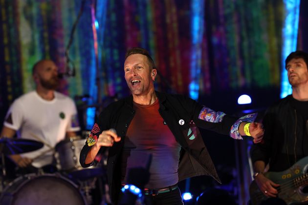 Coldplay se produisant le 12 octobre 2021 à