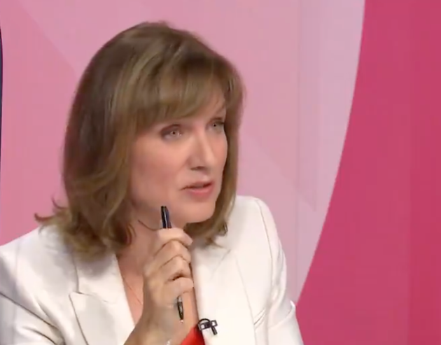 Fiona Bruce, host of BBC Question
