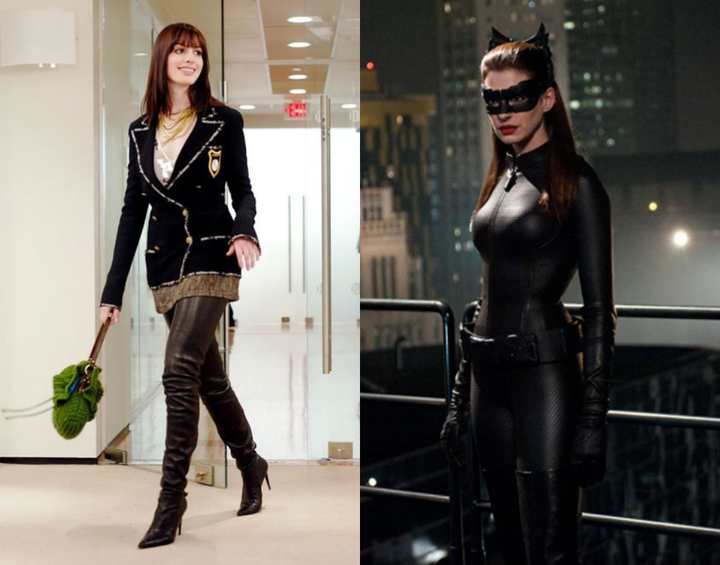 Anne hathaway 2024 thigh high boots