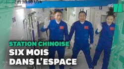 Le programme bien rempli des 3 astronautes chinois arrivés à bord de leur station