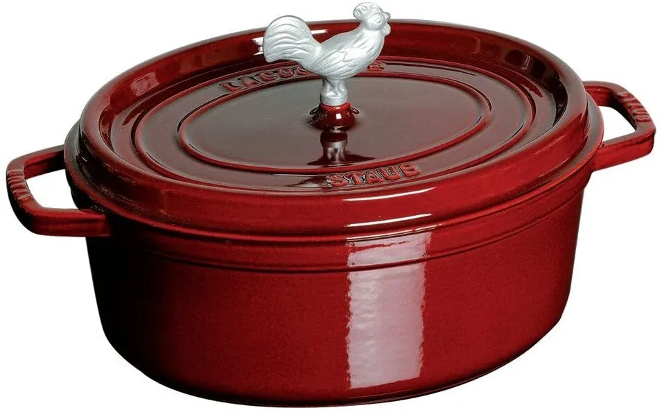 Staub Cast Iron Oval Cocotte, Dutch Oven, 5.75- or 7-Quart on Food52