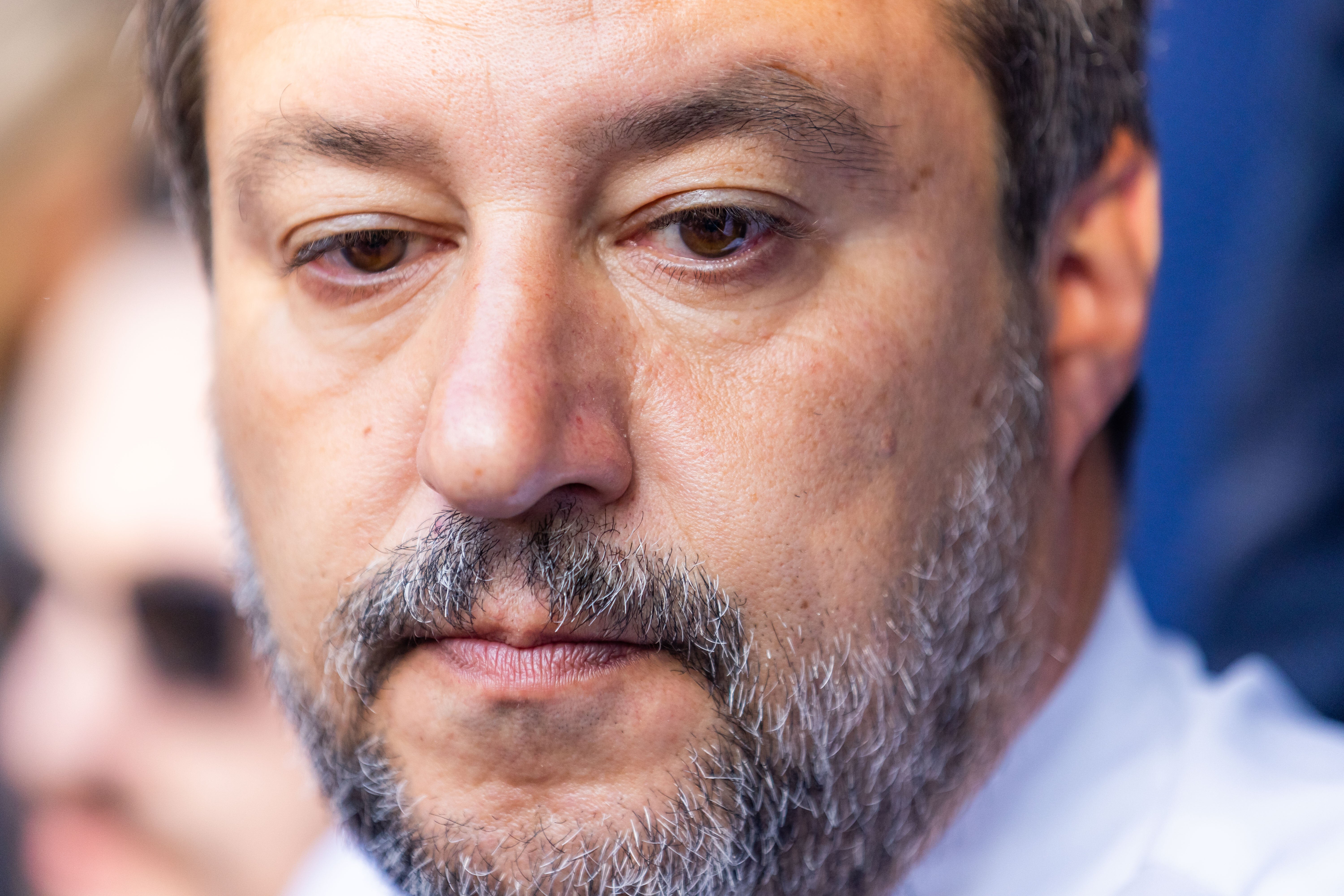 Matteo Salvini anima in pena