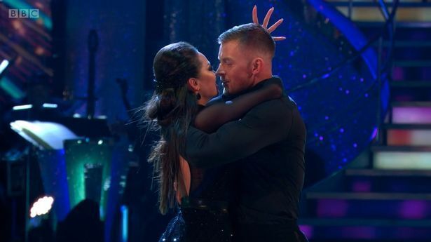 Katya and Adam on last Saturday's Strictly Come Dancing