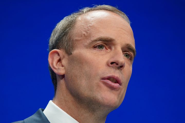 Justice secretary and deputy prime minister Dominic Raab