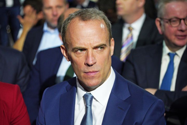 Dominic Raab, deputy prime minister and justice secretary
