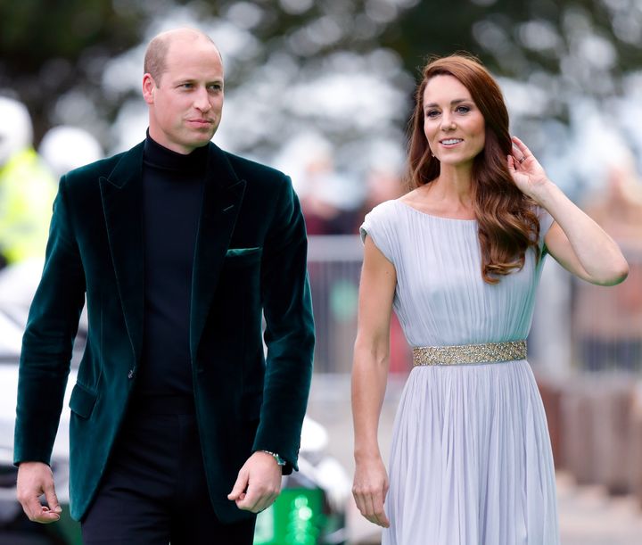 The Duke and Duchess of Cambridge attend the Earthshot Prize 2021 at Alexandra Palace