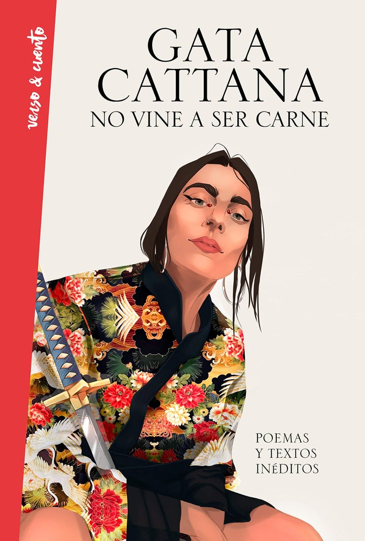 Portada de 'No vine a ser carne' de Gata Cattana.