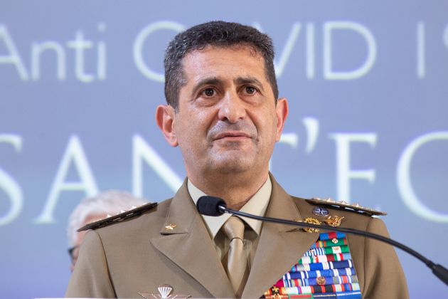 ROME, ITALY - 2021/07/06: The extraordinary commissioner for Covid-19 emergency, General Francesco Paolo...