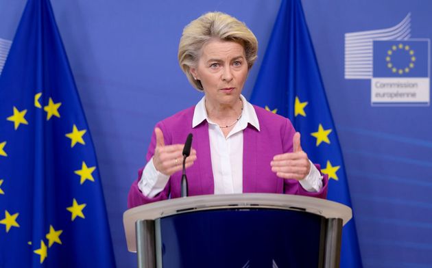 La presidenta de la Comisión Europea, Ursula von der